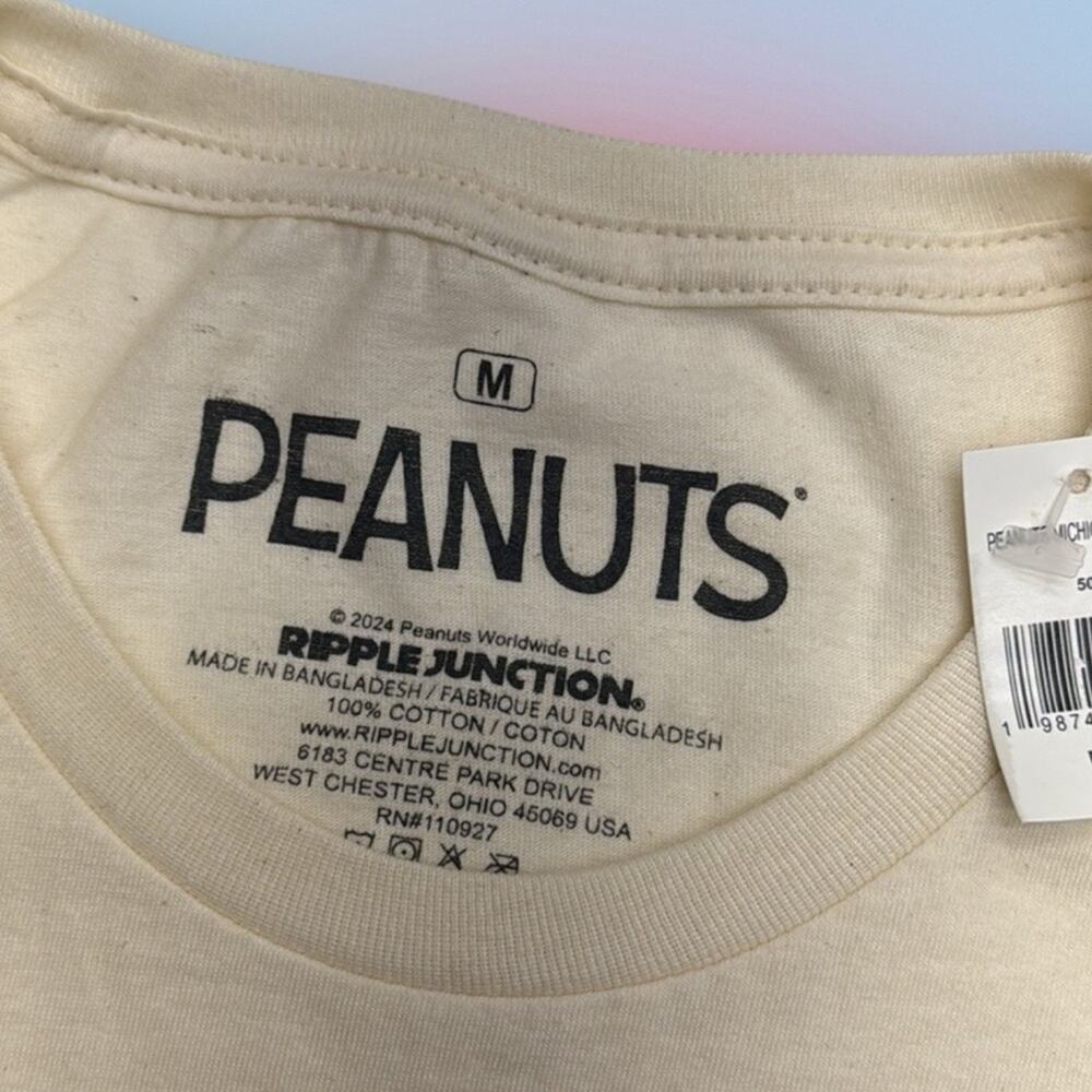PEANUTS Men’s Medium GOOD GRIEF FOOTBALL T-Shirt - Picture 4 of 4